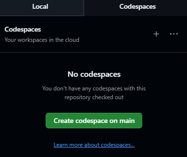 GitHub Codespace