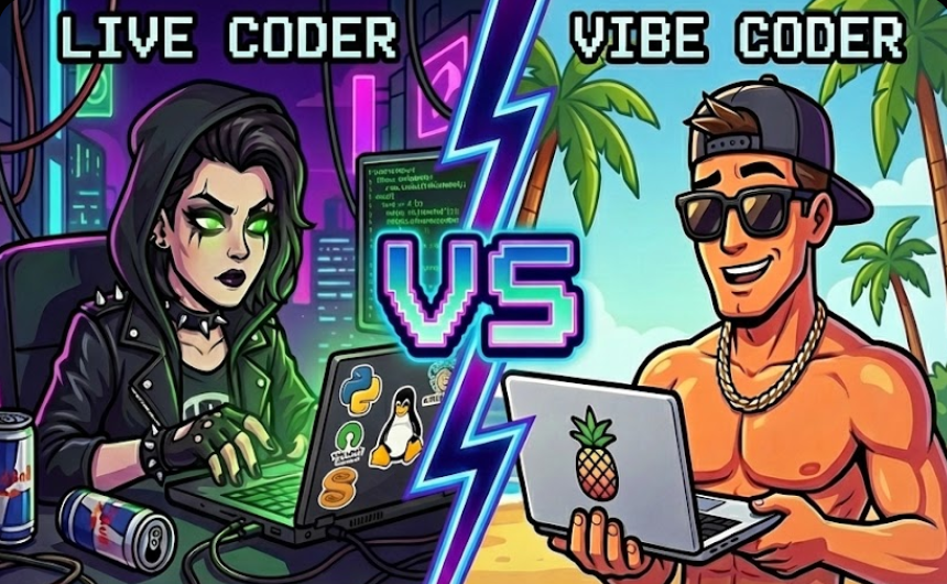 Real Coders vs Live Coders